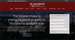 Desktop Screenshot of madisonspokane.com